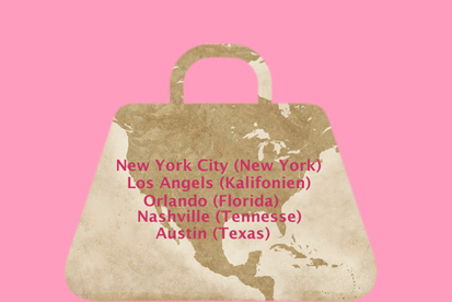  Die Fünf besten Fashion-Städte in den USA Grafik: Marikka-Laila Maisel